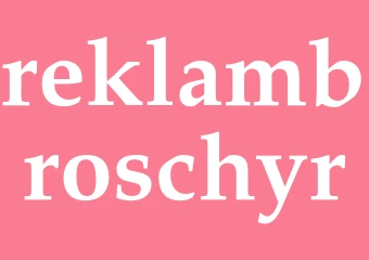 Synonym reklambroschyr