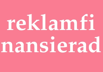 Synonym reklamfinansierad