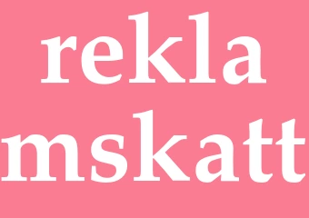 Synonym reklamskatt