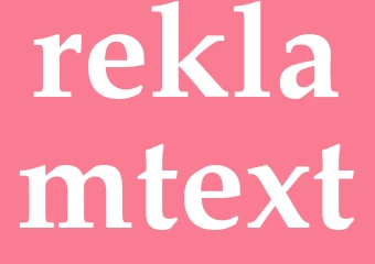 Synonym reklamtext