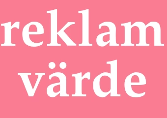 Synonym reklamvärde
