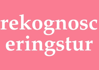 Synonym rekognosceringstur