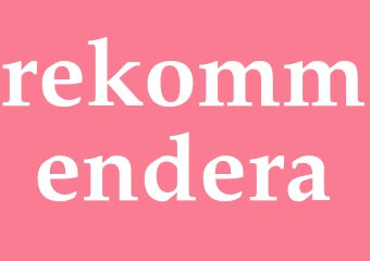 Synonym rekommendera
