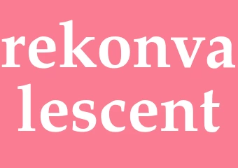 Synonym rekonvalescent