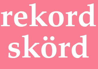 Synonym rekordskörd