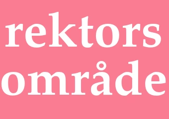 Synonym rektorsområde