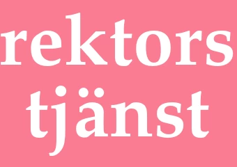 Synonym rektorstjänst