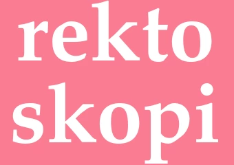 Synonym rektoskopi