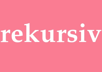Synonym rekursiv