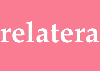 Synonym relatera