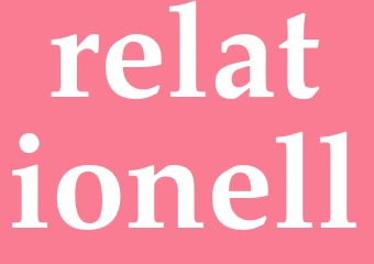 Synonym relationell