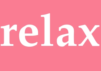 Synonym relax