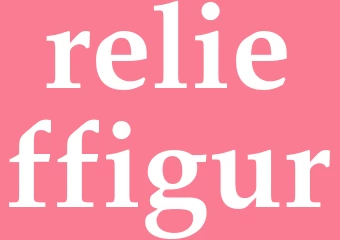 Synonym relieffigur