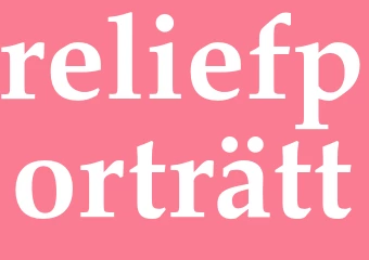 Synonym reliefporträtt