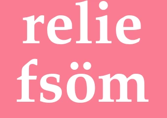 Synonym reliefsöm