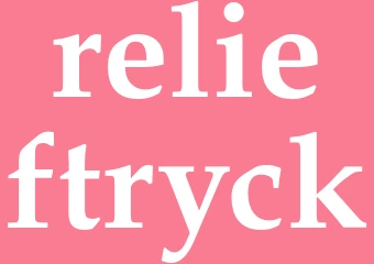 Synonym relieftryck