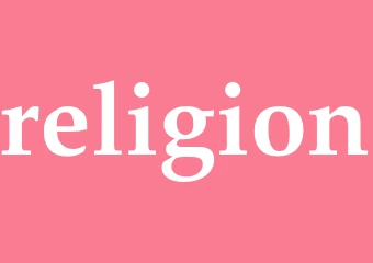 Synonym religion