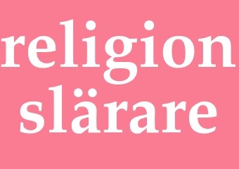 Synonym religionslärare