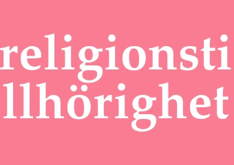 Synonym religionstillhörighet
