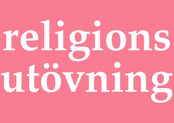 Synonym religionsutövning