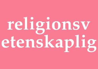 Synonym religionsvetenskaplig