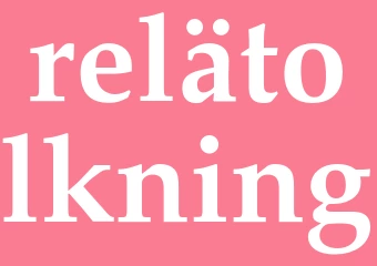 Synonym relätolkning