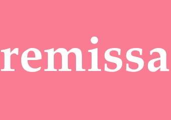 Synonym remissa
