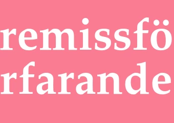 Synonym remissförfarande