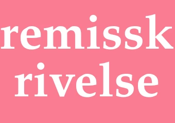 Synonym remisskrivelse