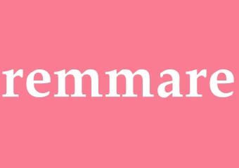 Synonym remmare