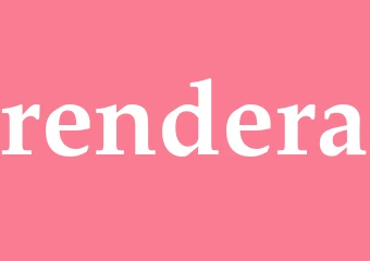Synonym rendera