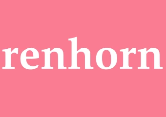 Synonym renhorn