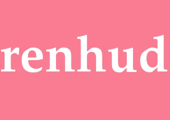 Synonym renhud