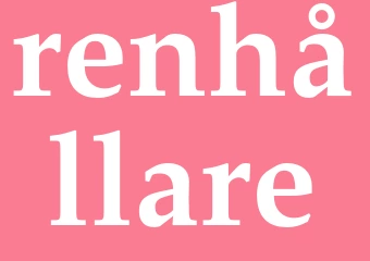 Synonym renhållare