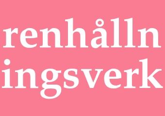 Synonym renhållningsverk
