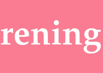 Synonym rening