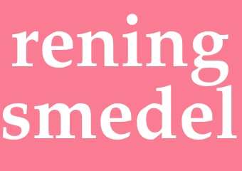 Synonym reningsmedel