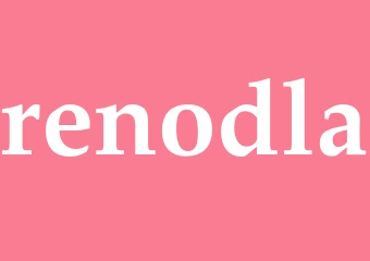 Synonym renodla