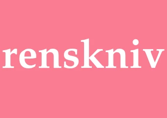 Synonym renskniv