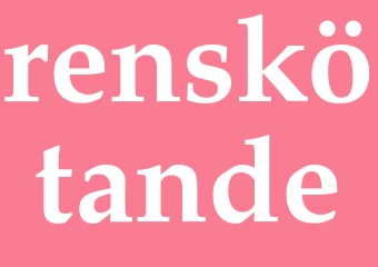 Synonym renskötande