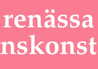 Synonym renässanskonst