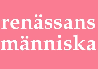 Synonym renässansmänniska