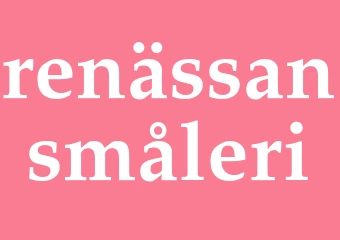 Synonym renässansmåleri