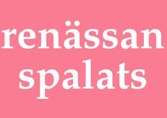 Synonym renässanspalats