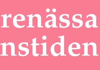 Synonym renässanstiden