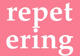 Synonym repetering