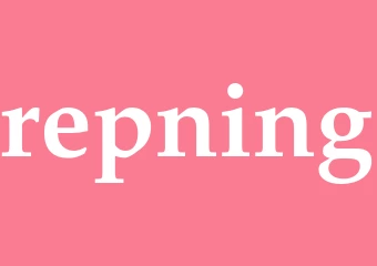 Synonym repning