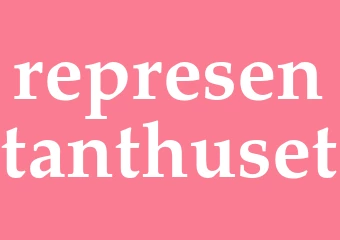 Synonym representanthuset