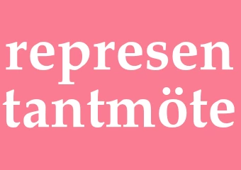 Synonym representantmöte