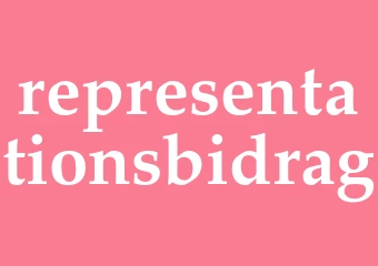 Synonym representationsbidrag